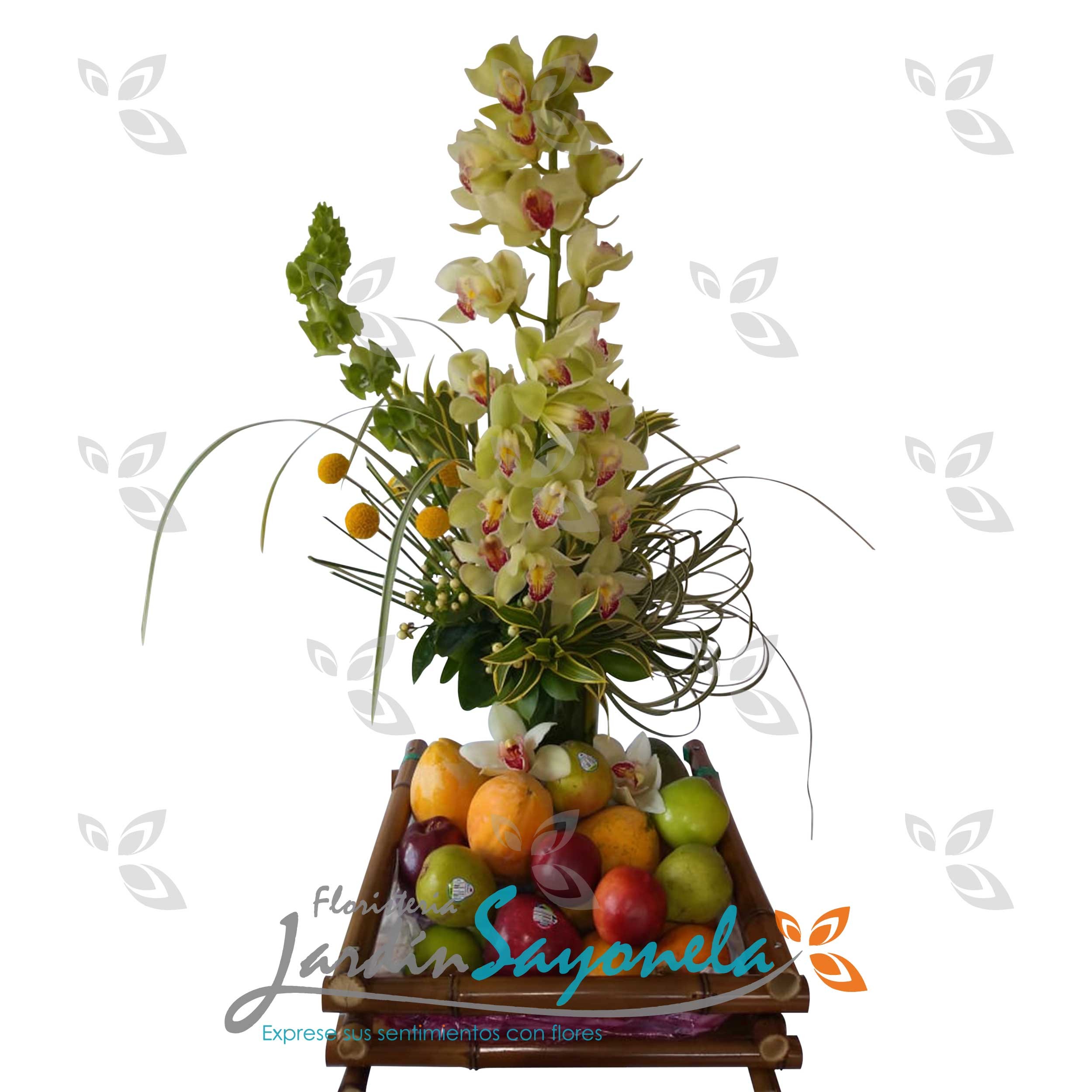 Orquideas y Frutas - Floristeria Jardin Sayonela